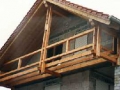 aufgehänger Balkon an First- und Fußfette